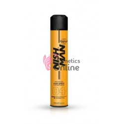Fixativ spray pentru par cu fixare foarte puternica, NISH MAN 04 Galben 400ml